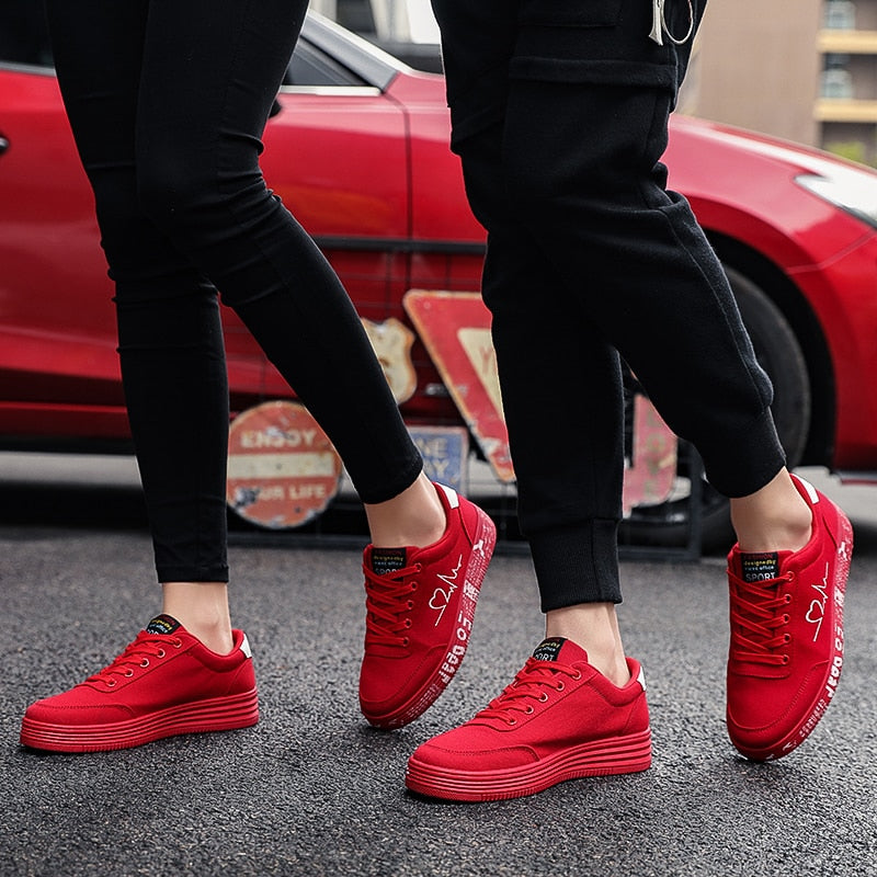 FITORON Women's Sneakers- New Fashion and Personality Hollow Casual Sports  Style Casual Shoes Red 41 - Walmart.com